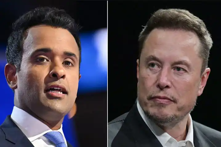 Latest News Elon Musk and Vivek Ramaswamy